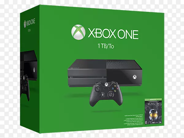 微软Xbox One的Xbox One控制器Xbox 360视频游戏机-Xbox One