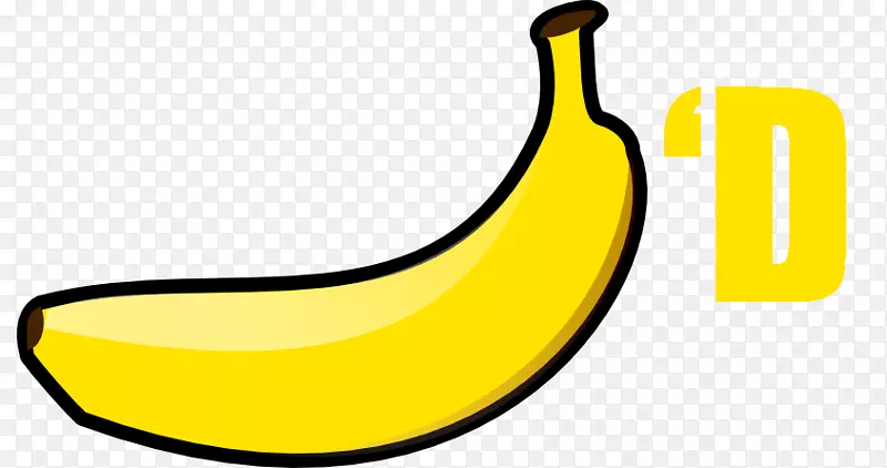 香蕉剪贴画产品设计Facebook-香蕉