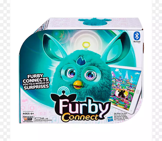 孩之宝Furby连接朋友毛绒玩具和可爱玩具