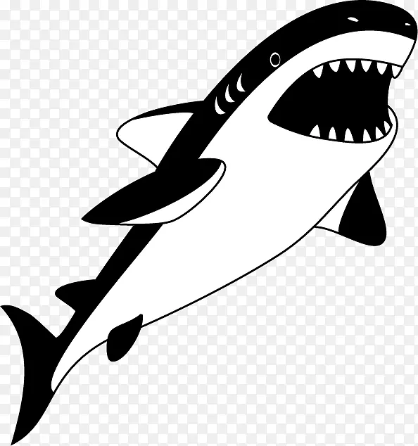 剪贴画鲸鲨插图