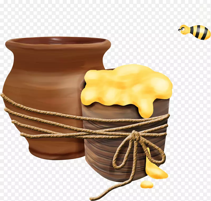 png图片图像存储.xchng剪贴画蜜蜂-蜂蜜卡通