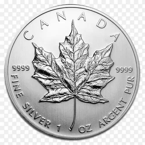 加拿大银枫叶金币加拿大金币