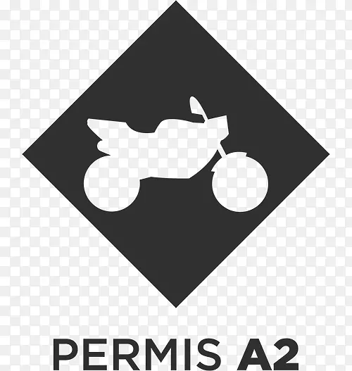 佩米斯摩托法国驾照PERMIS是驾驶员的教育摩托车-摩托车