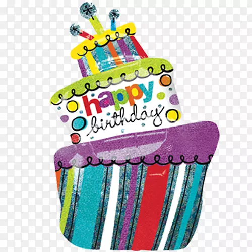 生日蛋糕气球派对礼物-生日