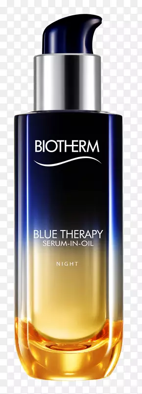 生物热蓝治疗血清油夜抗衰老霜生物热蓝治疗血清在油30毫升化妆品皮肤-生物热
