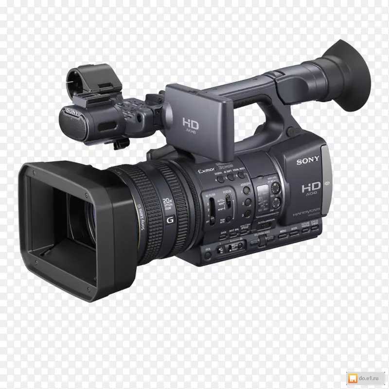 数字视频索尼手动凸轮hdr-ax2000摄像机