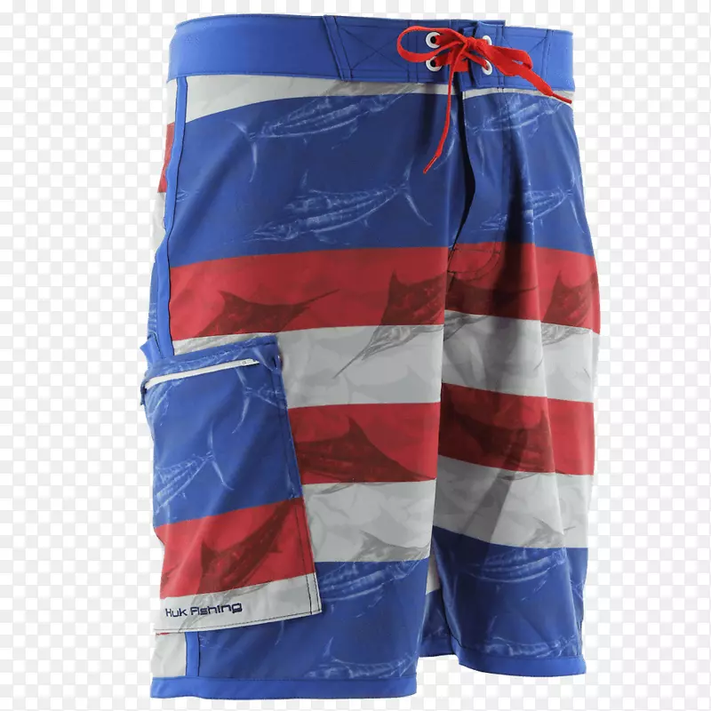 美利坚合众国衣服短裤-蓝色马林鱼