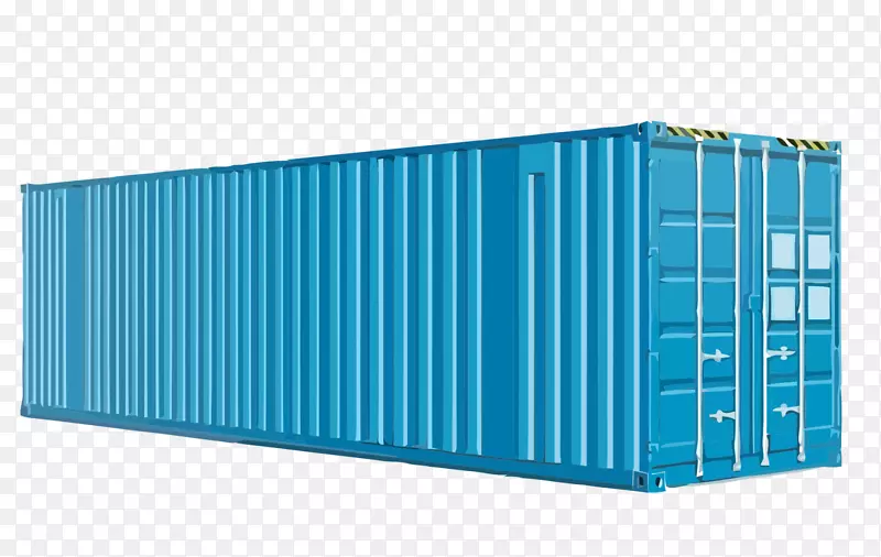 海运集装箱铁路运输货物多式联运集装箱.集装箱储存