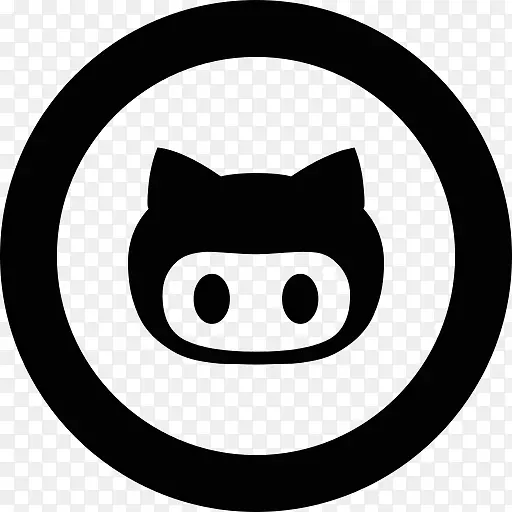 剪贴画图形开放部分计算机图标图像-GitHub徽标SVG