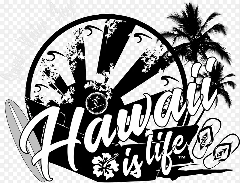 夏威夷美食标志设计品牌-夏威夷蒂基