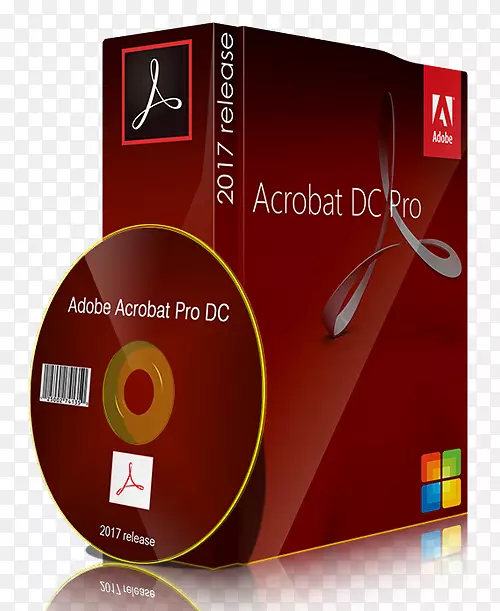 Adobe acrobat pro dc学生和教师版adobe阅读器计算机软件adobe系统-acrobat阅读器图标