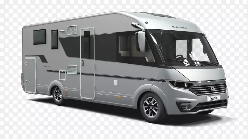 Adria Mobil Campervans商队声波驱动-在最高-Knaus Tabbert商队