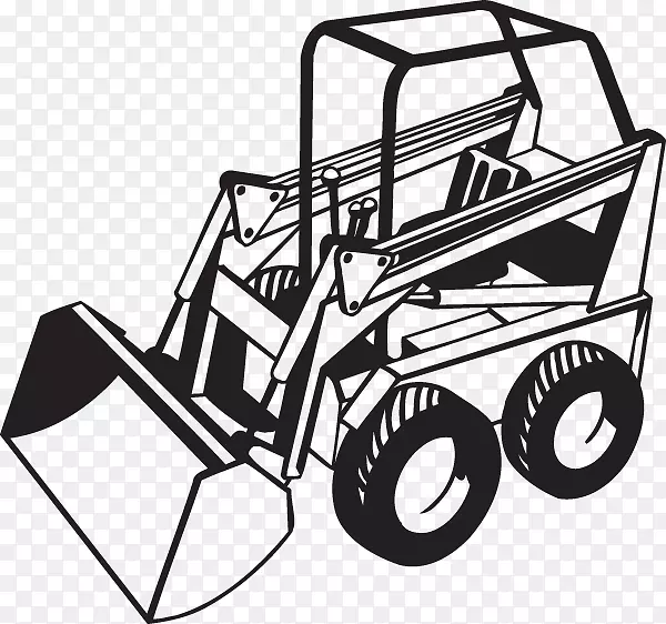 重型机械野猫公司卡特彼勒公司夹式装载机-拖拉机