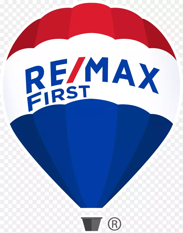 Re/max，LLC标志热气球Re/max动力道布říš-气球