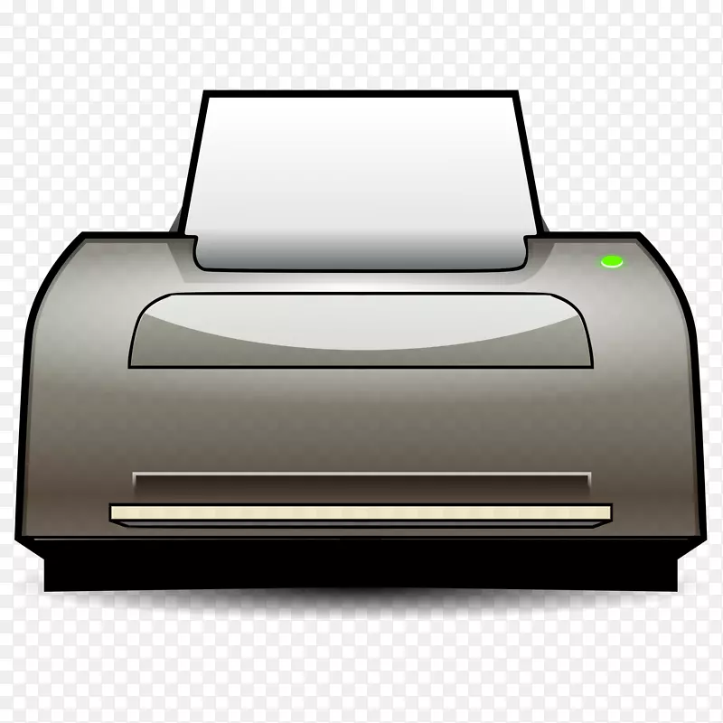 剪贴画打印机开放式喷墨打印机