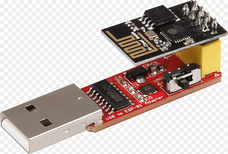 微控制器ESP 8266 Arduino电子网卡和适配器ESP 8266