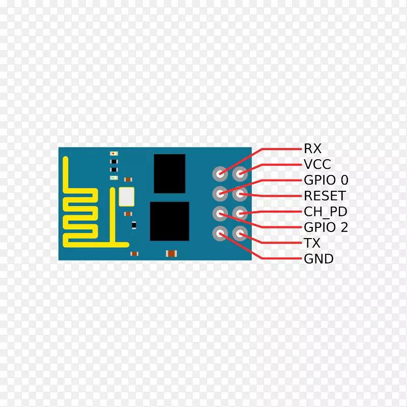 通用输入输出arduino wi-fi微控制器esp 8266