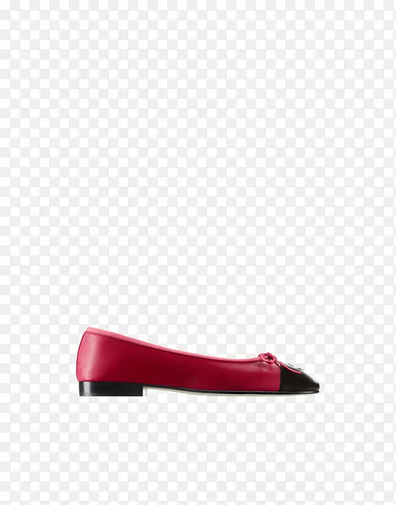 芭蕾平面产品设计洋红香奈儿高跟鞋