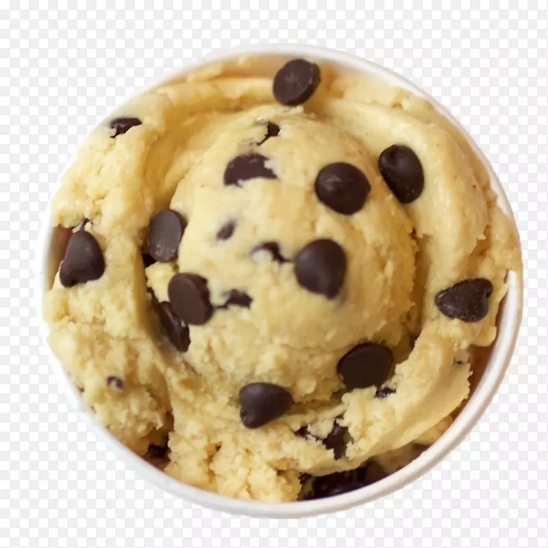 冰激凌饼干面团纳什维尔巧克力薄饼冰淇淋