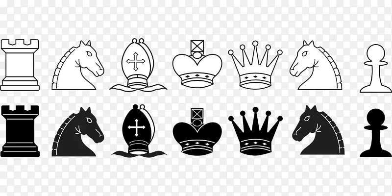 棋子骑士-主教-国际象棋