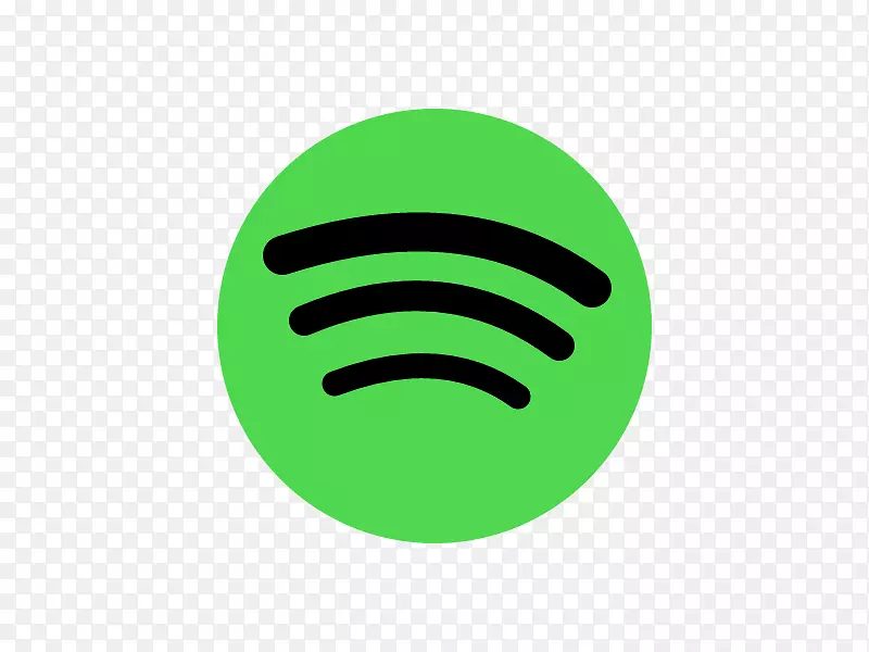 标志产品设计品牌绿色-LOGO Spotify透明