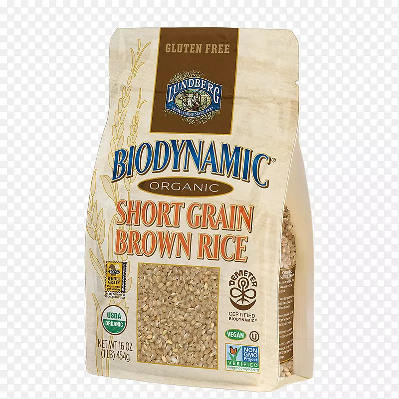 发芽小麦有机食品糙米全麦谷类米