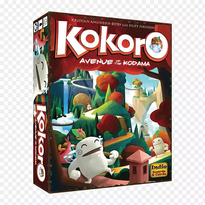 Kokoro大道的Kodama棋盘游戏Kodama：树神(第二版)纸牌游戏-Kodama