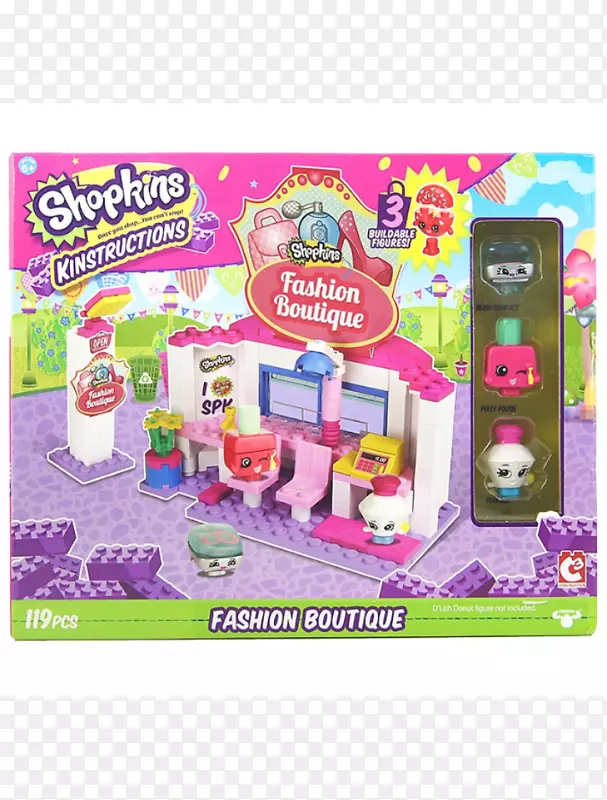 玩具精品店Shopkins购物时尚-玩具