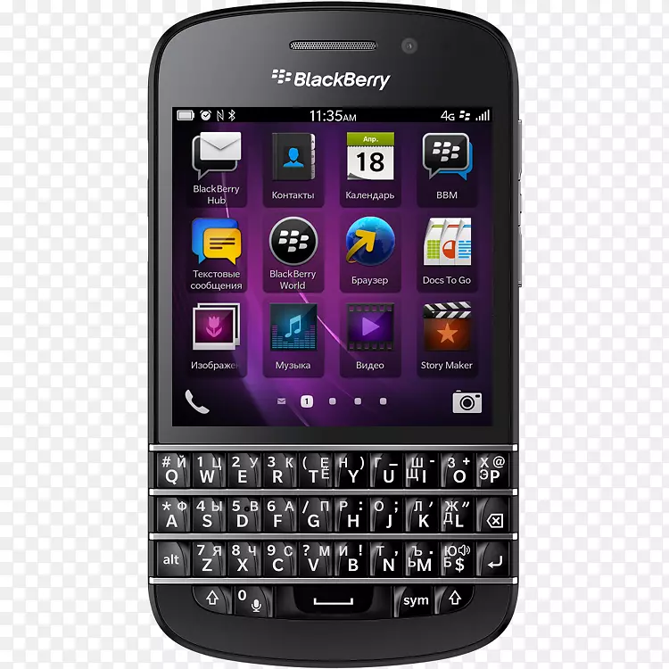 黑莓经典黑莓Q10解锁手机，16 GB，黑色黑莓Q10-黑色黑莓Q10-16 GB-黑-解锁-gsm-智能手机