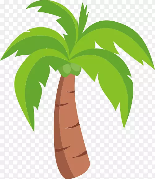 棕榈树剪贴画图像树