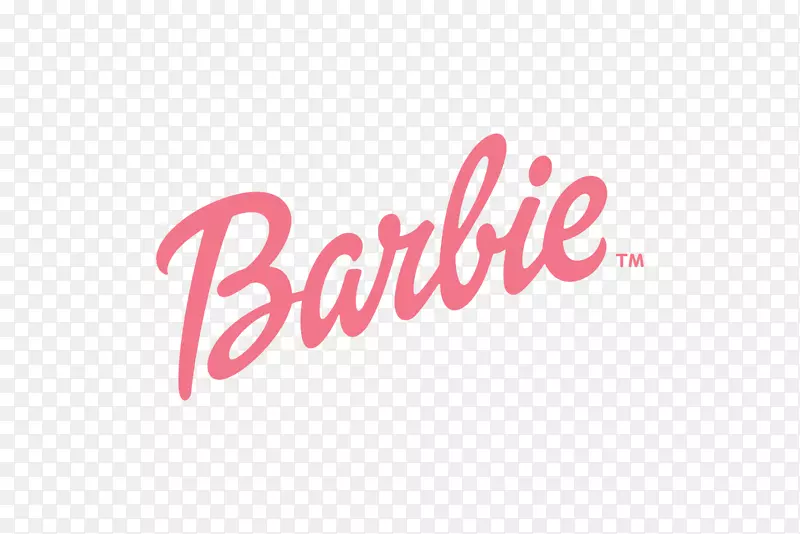 芭比娃娃品牌桌面壁纸用徽标钩针.芭比