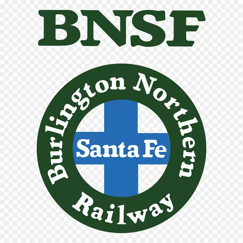 BNSF铁路标志铁路运输列车Atchison Topeka和Santa fe铁路列车