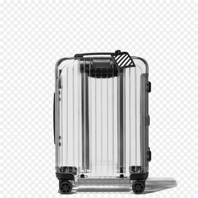 白色里莫瓦行李箱便衣行李箱