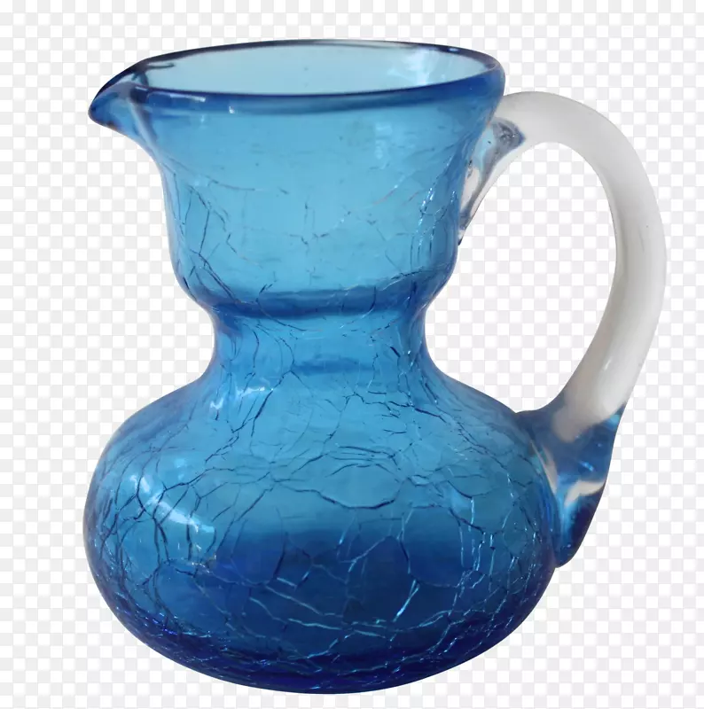 水壶玻璃花瓶钴蓝瓶玻璃