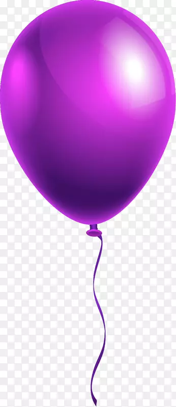 气球产品设计紫色气球