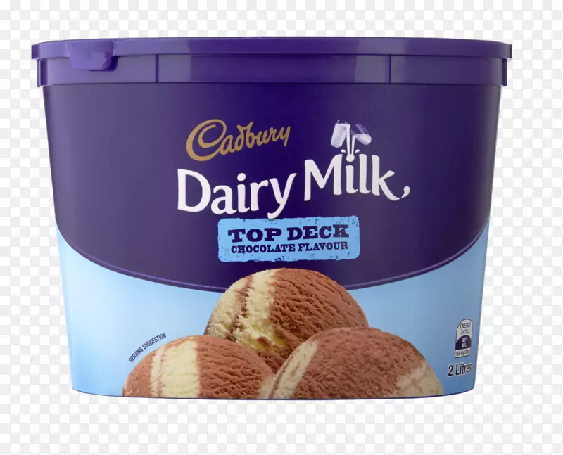 冰淇淋吉百利奶制品巧克力冰淇淋