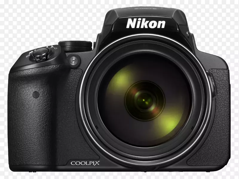 尼康库尔皮克斯p 900 16mp 83x超变焦4k wi-fi全球定位系统数码相机变焦镜头Nikon Coolpix p 900 16.0mp紧凑型数码相机-黑色相机