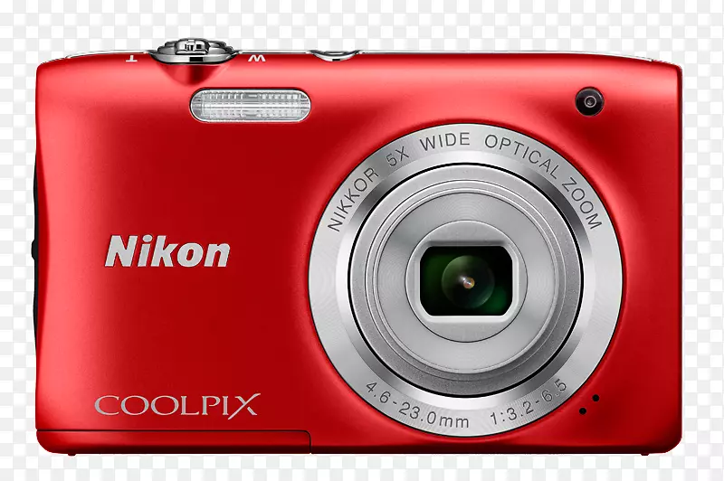 尼康Coolpix s 2900数码相机-黑色点拍摄相机Nikon Camara a 100红色20.1 meg 740 gr Nikon Coolpix s 30 10.1 mp紧凑型数码相机720 p黑色相机
