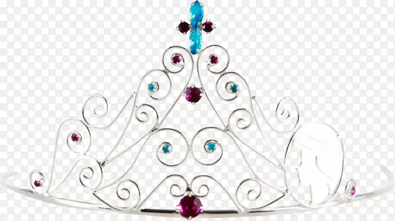 圣诞树，圣诞装饰品，剪贴画，圣诞日，孩子，艾丽尔，皇冠，圣诞树