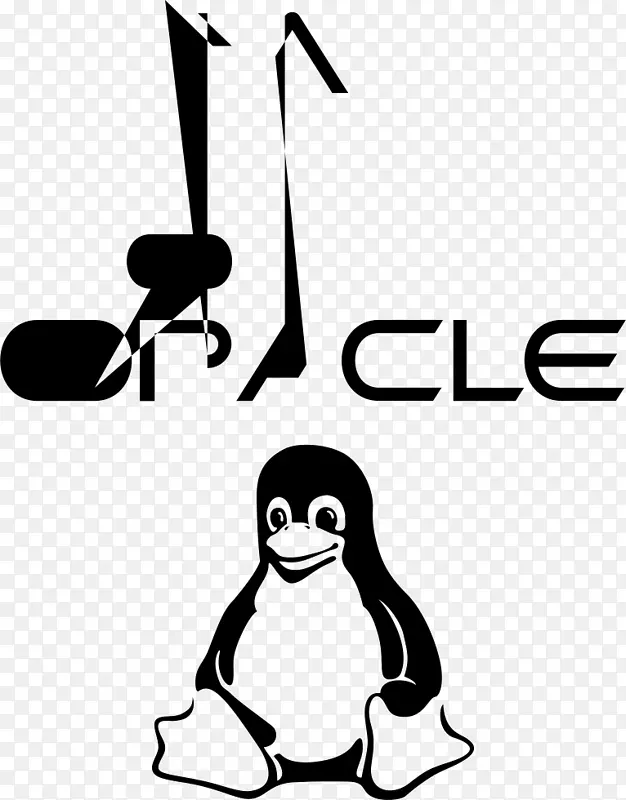 Linux分发计算机图标tux unix-like-linux