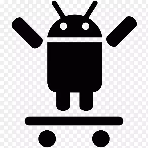 电脑图标android剪贴画png图片滑板免费-android