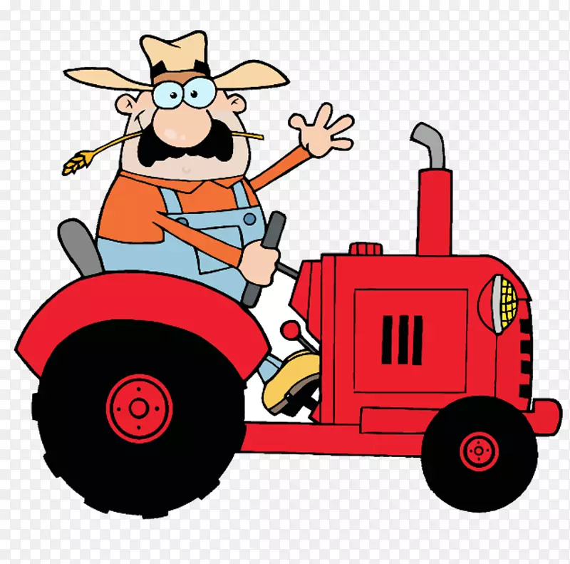 拖拉机安全约翰迪尔剪贴画农业拖拉机