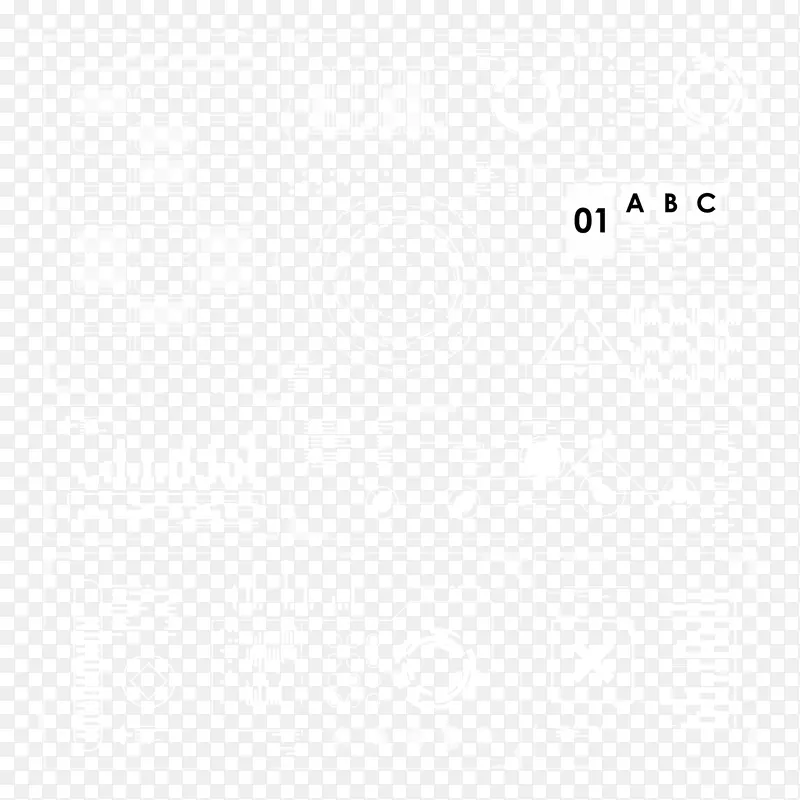 标志产品设计白色字体创新-GTA HUD
