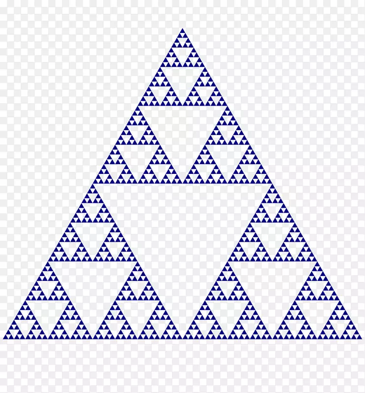 Sierpinski三角形分形数学Pascal三角