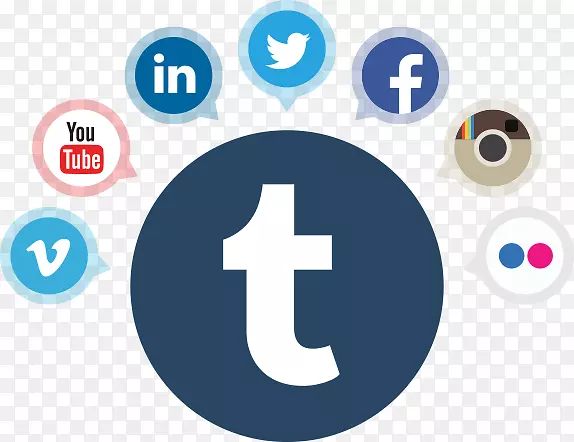 社交媒体YouTube徽标社交网络服务Facebook-社交媒体