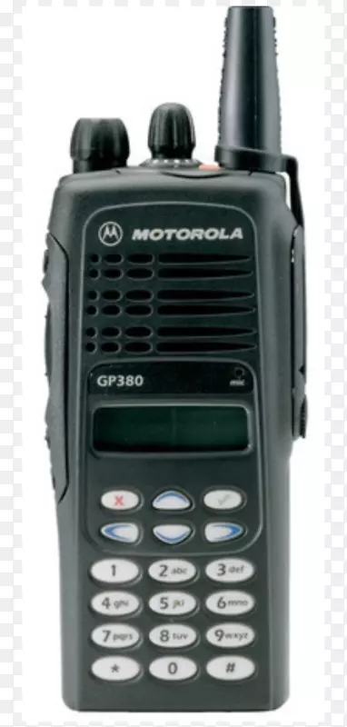 摩托罗拉手持双向收音机麦克风手机话筒