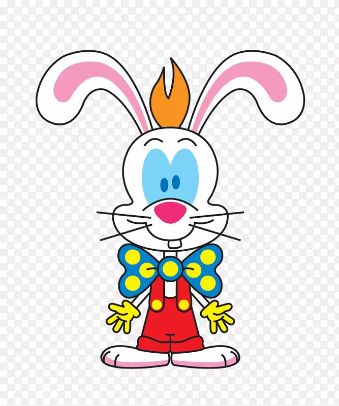 剪贴画罗杰兔杰西卡兔形象-兔子