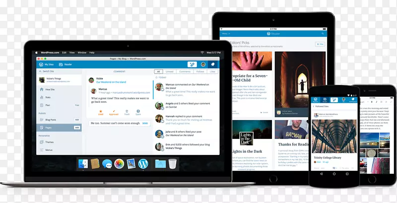 移动应用内容管理系统自动化-WordPress