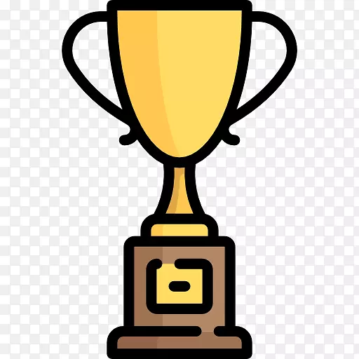 奖杯剪贴画电脑图标绘图比赛-奖杯