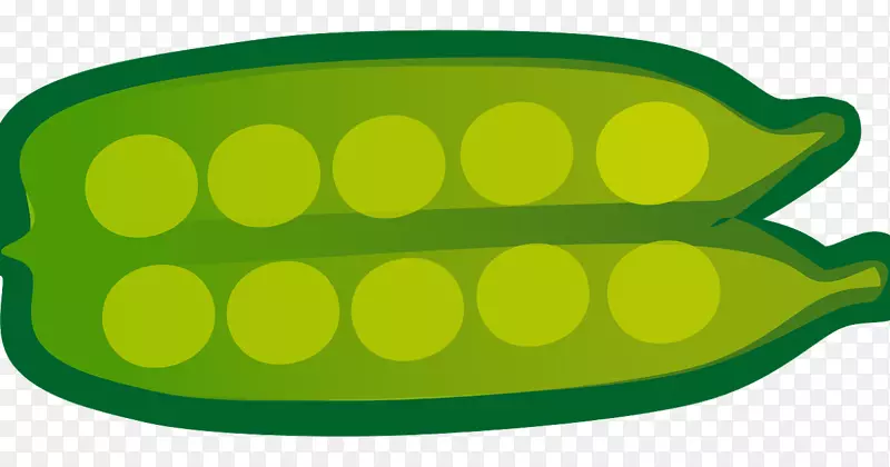 剪辑艺术豌豆蔬菜水果豌豆